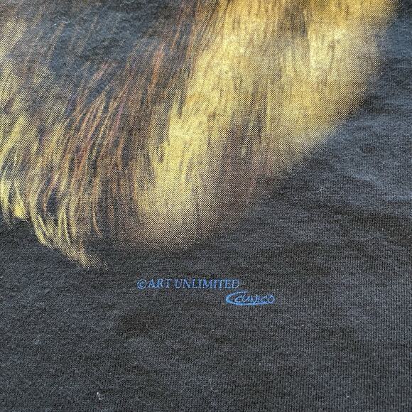 Vintage Art Unlimited Elk Print Short Sleeve Tee - Picture 6 of 9